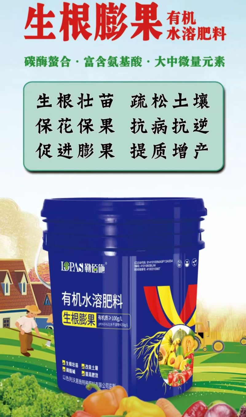 生根膨果20kg生根膨果大蓝桶-畅销产品富含18种氨基酸