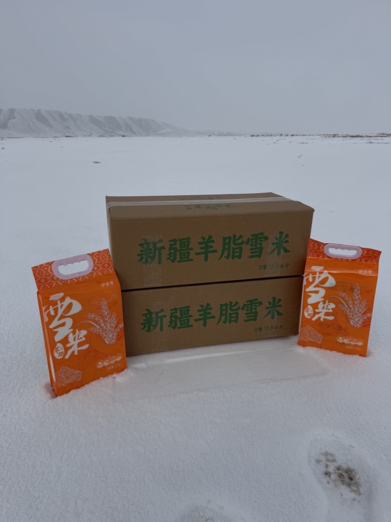 【羊脂雪米香米】新疆大米厂家直销量大质优价优欢迎采购