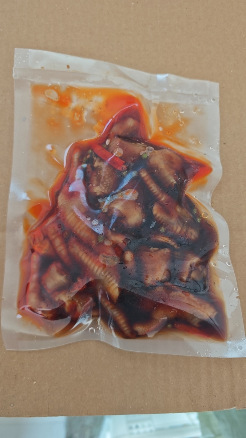 椒麻鸡爪椒麻大杂烩网红**