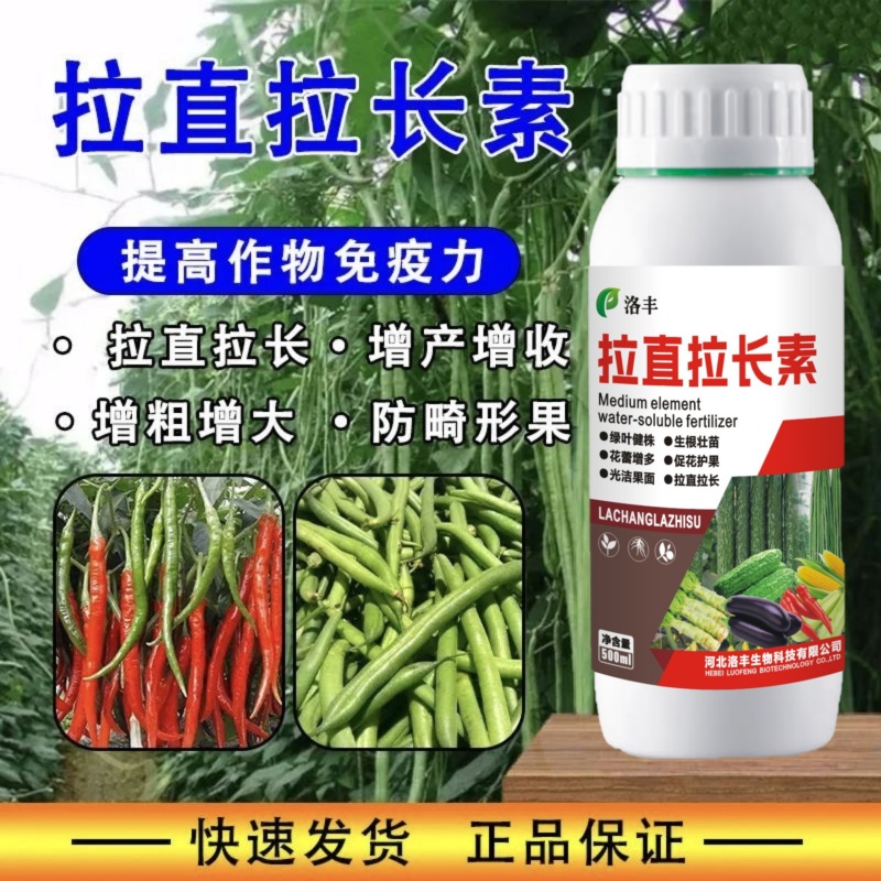 蔬菜专用拉直拉长叶面肥膨大剂膨大素拉长素微量元素叶面喷施