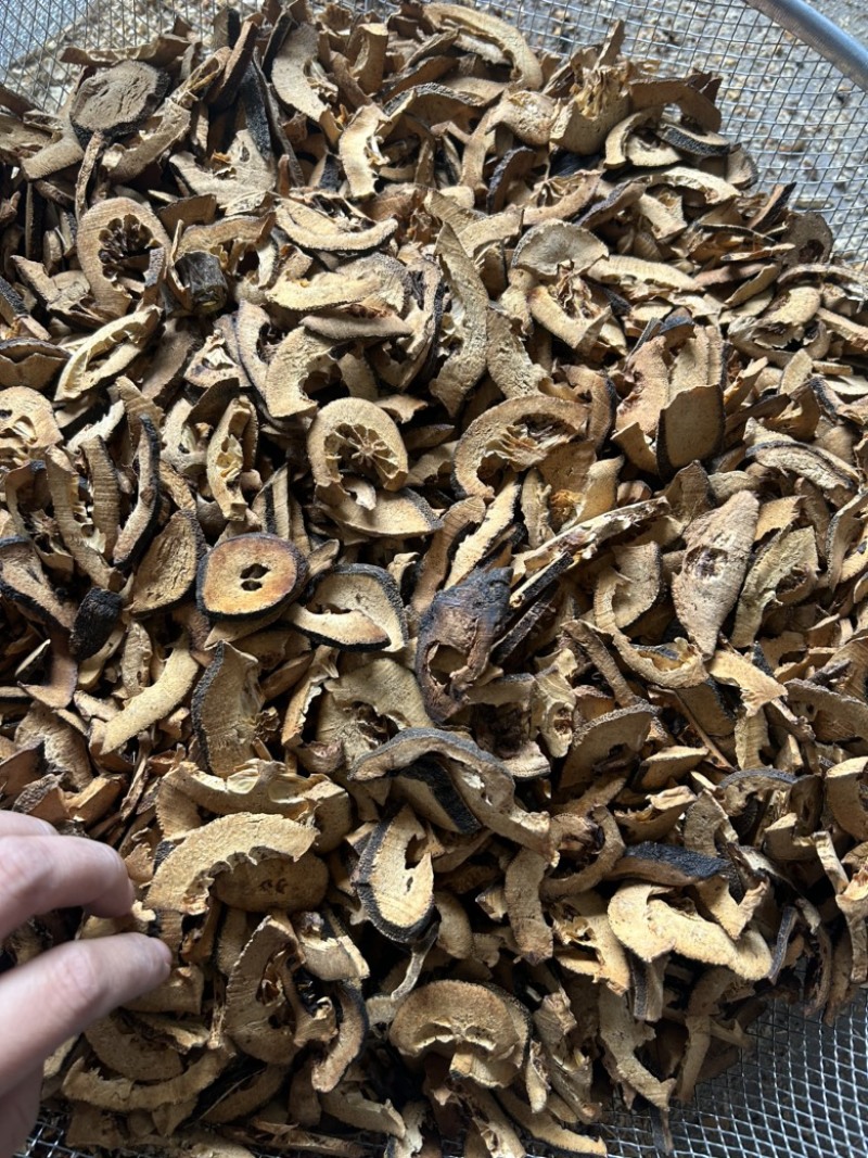 炒纸壳现货拍摄过筛道地药材
