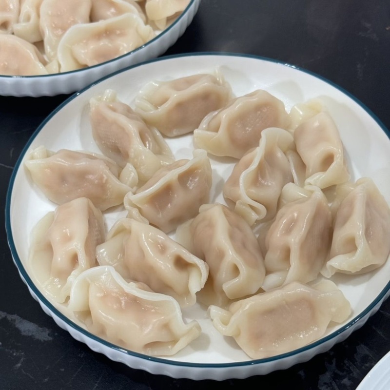 海胆水饺海鲜水饺饺子蒸饺酒店食材