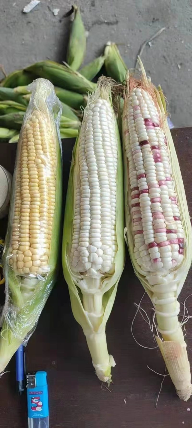 糯玉米，花糯，676大量上市，对接批发市场和电商