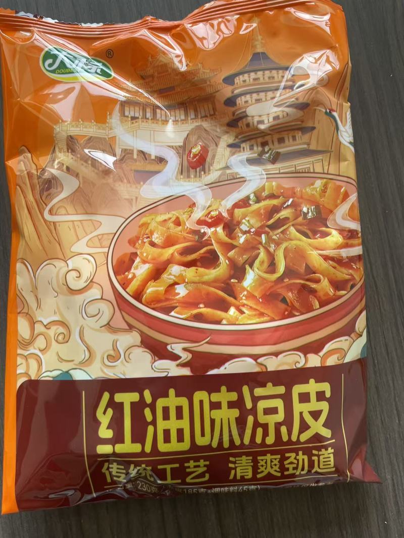 红油麻酱凉皮，厂家直销，电商一件代发，量大从优