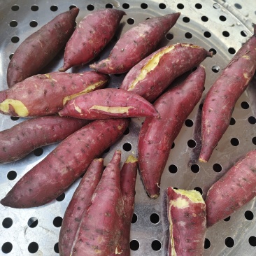 丝滑榴莲蜜薯