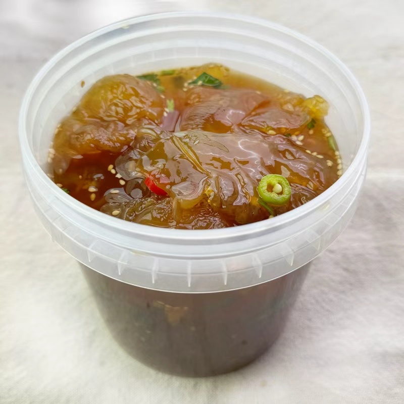 东港口味即食海蜇头酸辣爽口脆嫩支持一件代发，网红带货