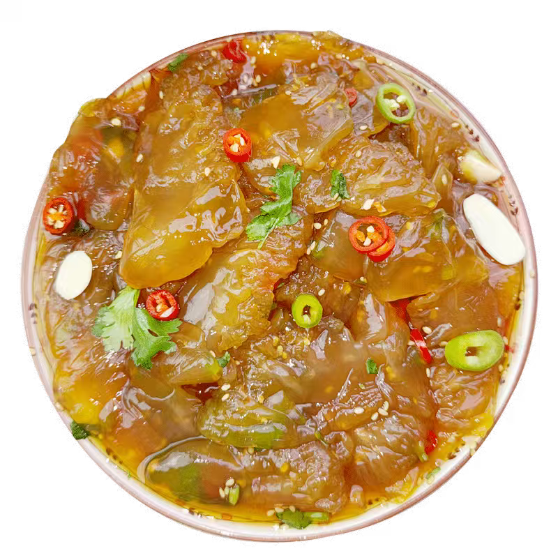 东港口味即食海蜇头酸辣爽口脆嫩支持一件代发，网红带货