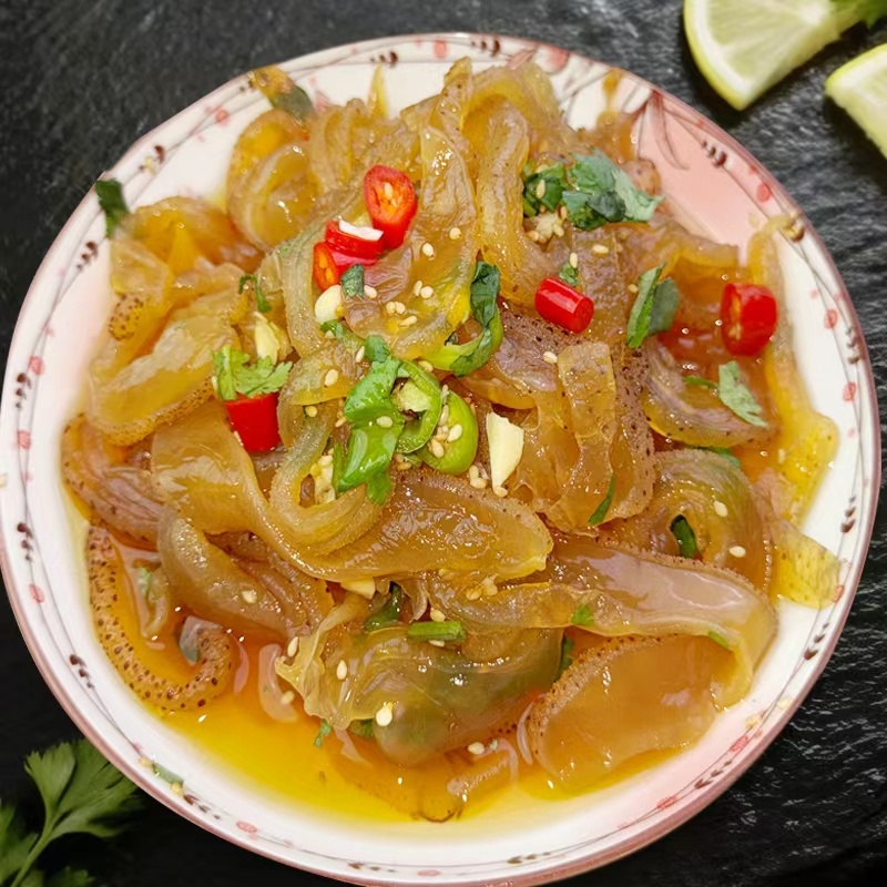 东港口味即食星星蜇现做现发鲜嫩可口支持一件代发网红带货