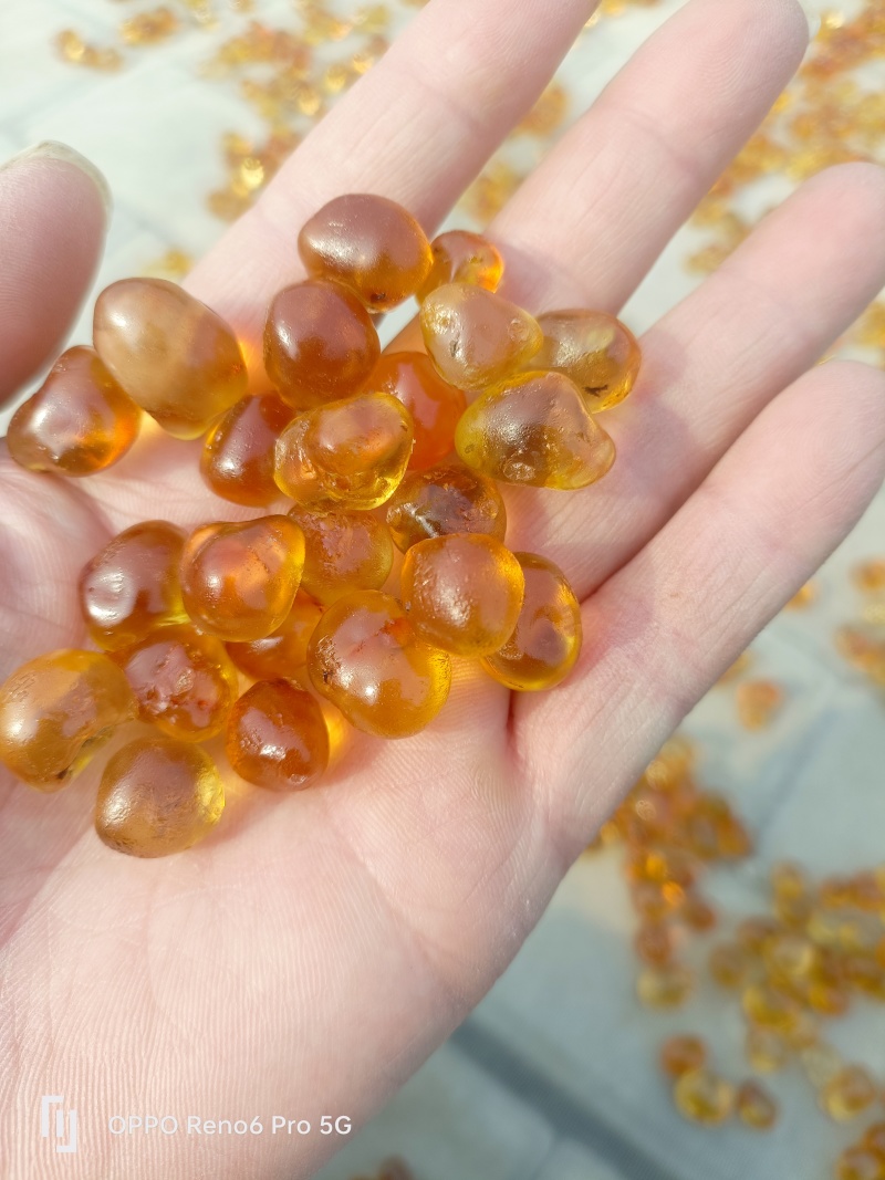 库存充足纯黄1.2-1.5桃胶各种规格均有货