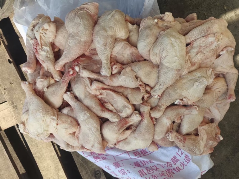 鸡排腿大个，肉质鲜美品质源于好的原料！食材检疫出品