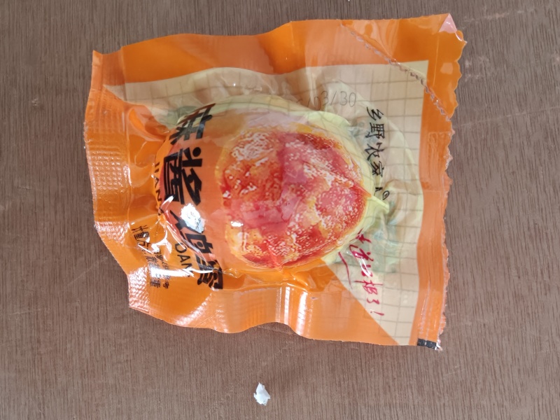 团购**！真空包装麻酱鸡蛋，六枚装保质期六个月！线上线下
