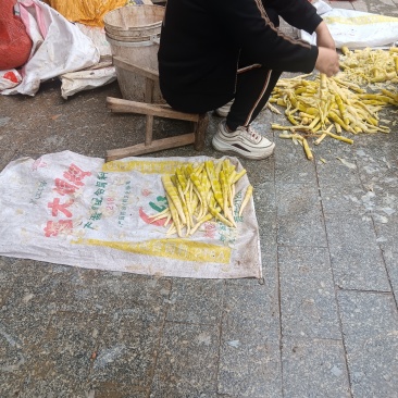 水煮鲜小笋子，荒山野岭的水竹笋，脆爽歪歪，味道极鲜，希，