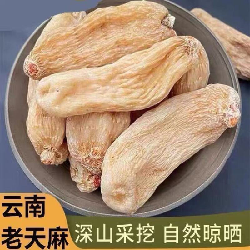 云南昭通野生天麻***正宗手脚特级无硫煲汤正品新鲜