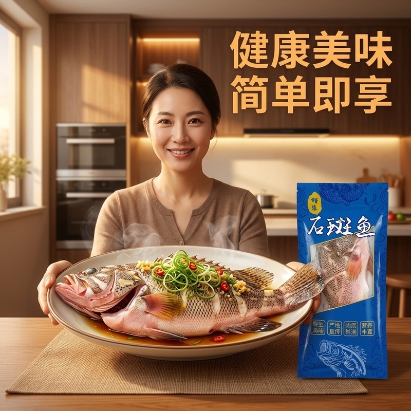 深海三去石斑鱼厂家直发20条1件酒店餐饮食材批发