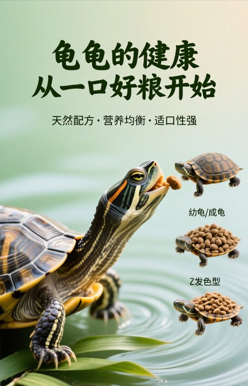 养殖场用高蛋白龟粮——科学配比营养均衡