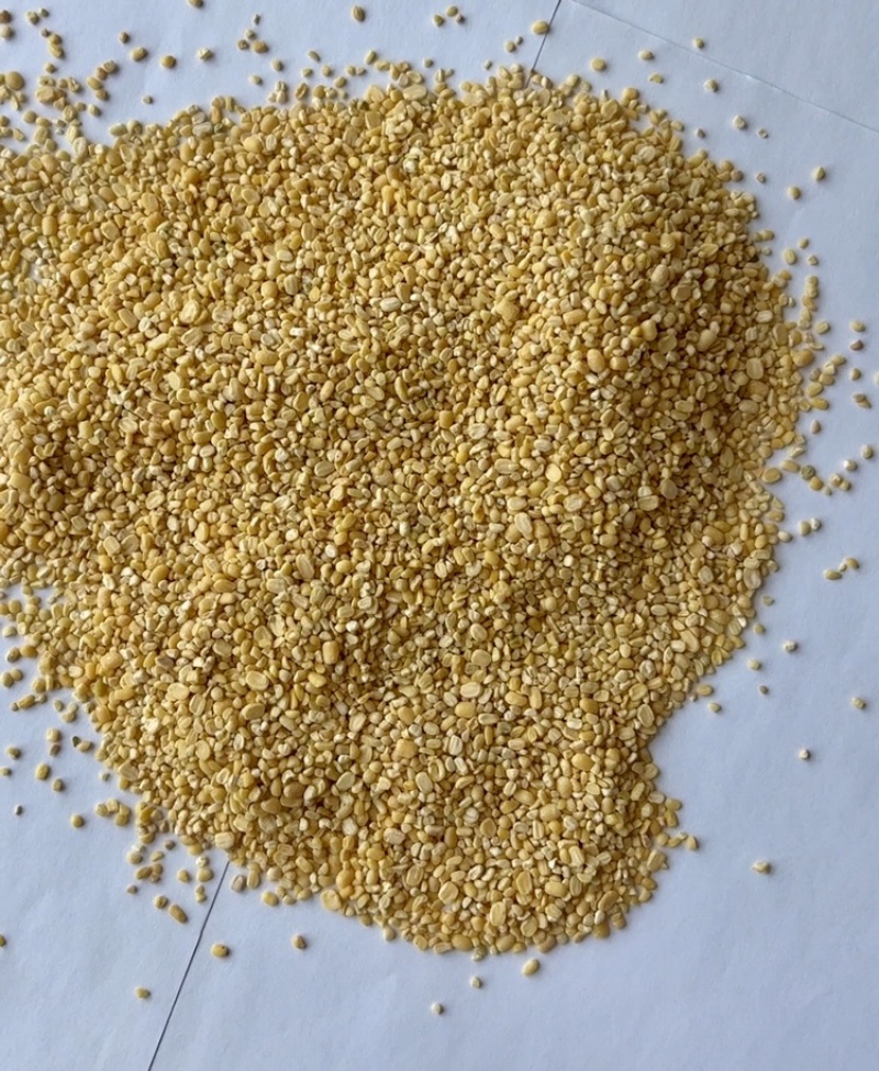 绿豆碎脱皮绿豆碎，大量上市，可一件代发，可批发，对接全国