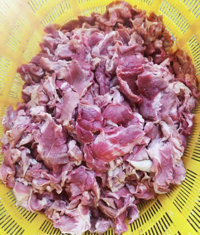 牛碎肉！牛肉筋！纯干货，手续齐全，锡盟工厂直销
