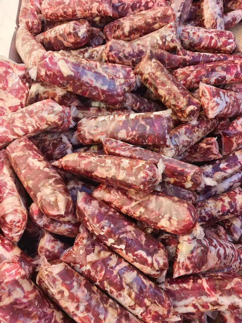 牛碎肉！牛肉筋！纯干货，手续齐全，锡盟工厂直销