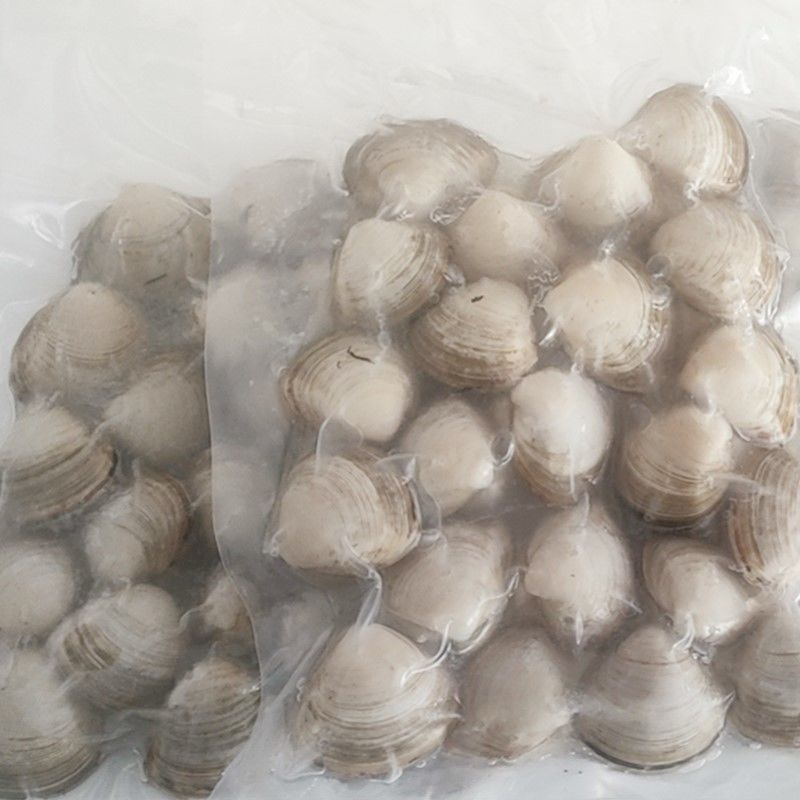 白蚬子冷冻真空即食白蚬子白蛤蜊开袋即食每袋400克包邮