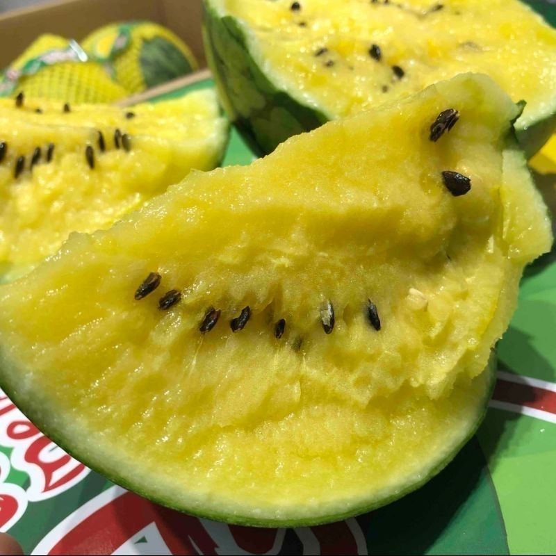 特小凤黄心西瓜冰淇淋脆皮当季甜黑皮黄壤水果整箱非麒麟新鲜