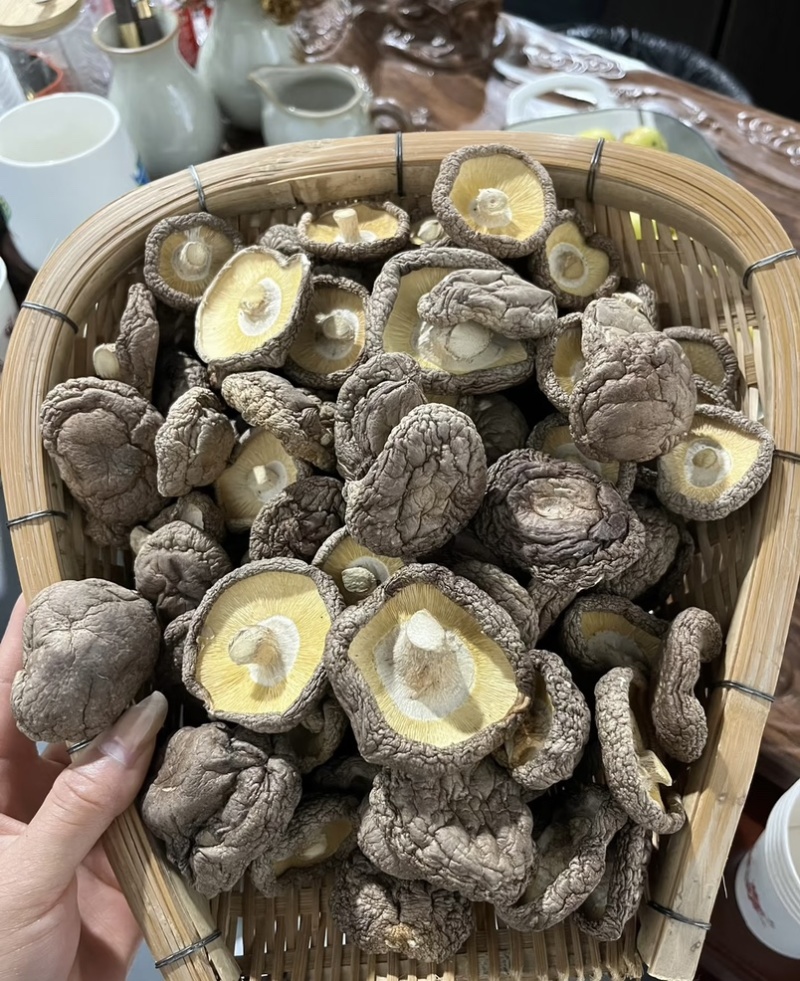 【优质】干香菇产地发货，优质干货肉厚饱满香菇干