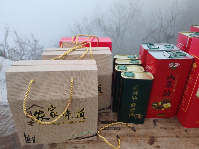 高山小籽原榨山茶油