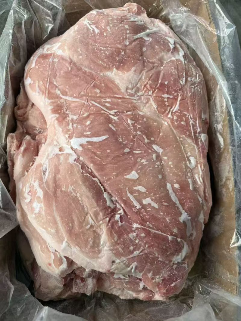 肥猪带皮后上肉