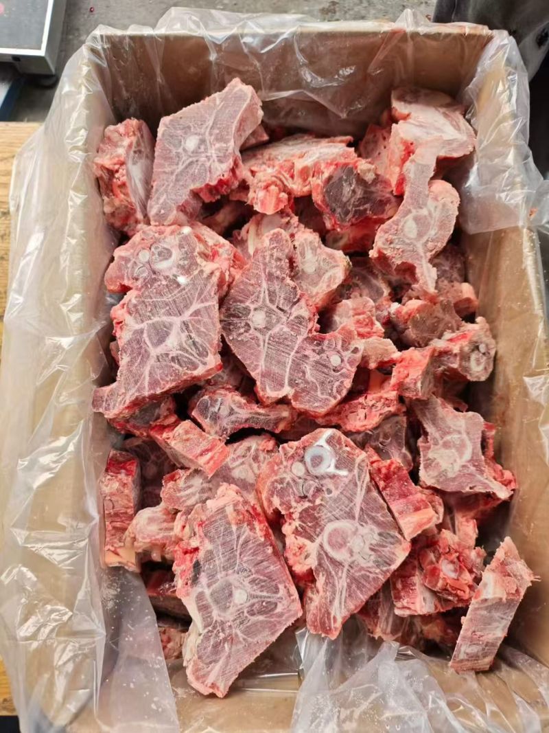 满肉羊蝎子，切好2.5公分20斤箱，羊蝎子锅专用质量非常