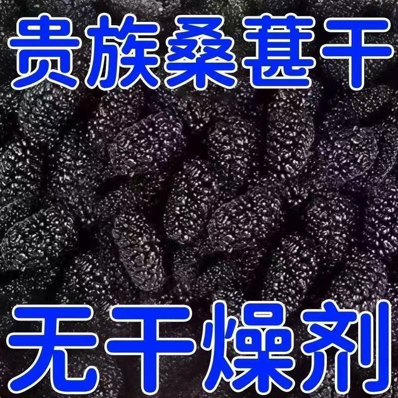 新疆桑椹果新鲜桑葚正品黑桑葚果干泡水批发桑葚干商用组合