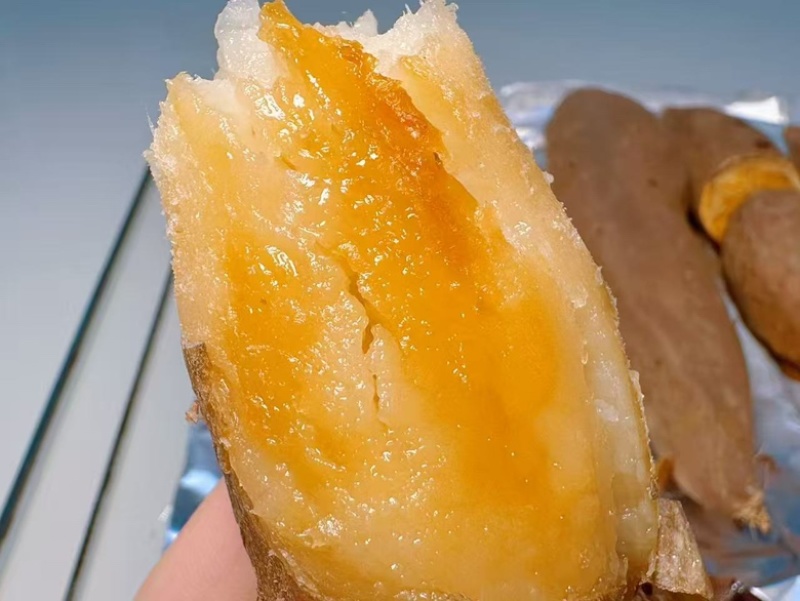 山东德州白哈蜜冰糖薯新鲜蜜薯糖心自种沙地