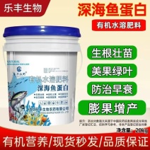 鱼蛋白原浆酶菌双解有机水溶肥促根壮苗改良土壤增强抗逆冲施