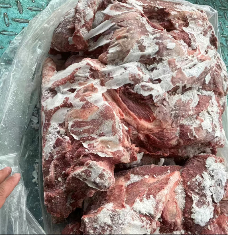 【军哥猪肉】冷冻后腿肉商用猪腿肉，用过的都知道批发包邮