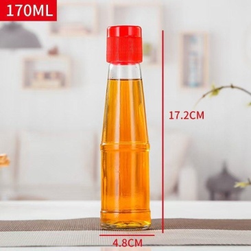 透明玻璃麻油瓶多规格橄榄油瓶密封香油瓶厨房家用酱油醋空瓶