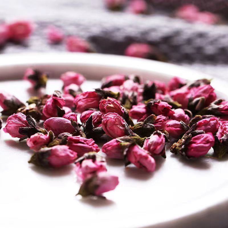 干桃花花苞花瓣花朵散装花茶滋补中药材桃花批发零售