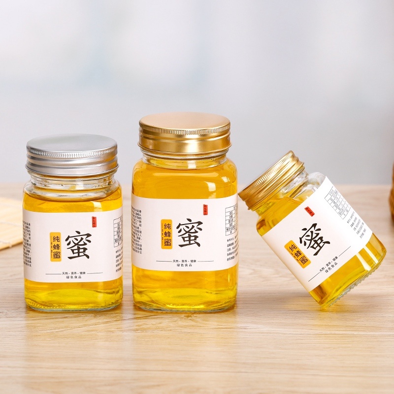 玻璃蜂蜜瓶大量供应品质保证一手货源诚信经营