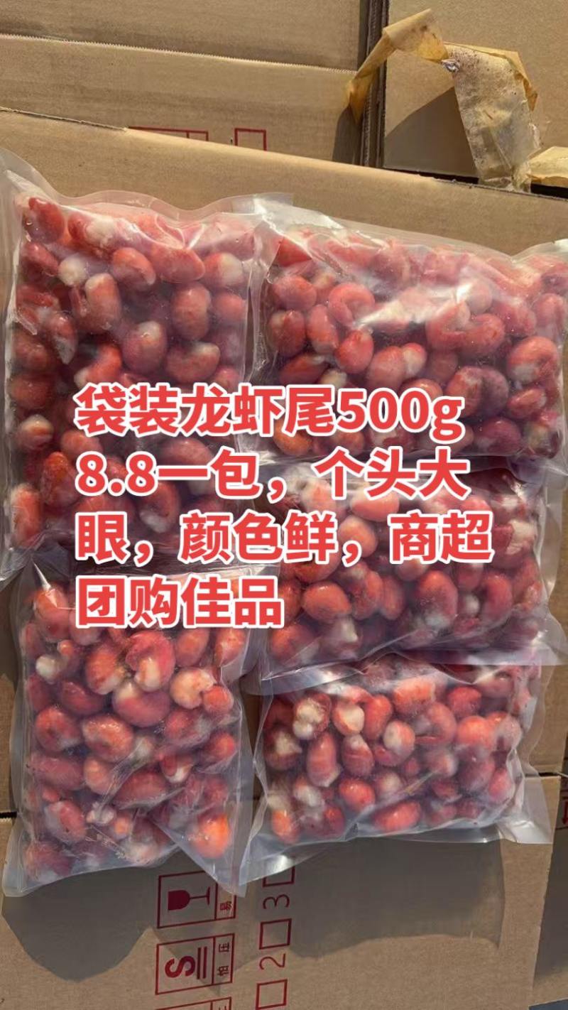 精品特级袋装龙虾尾500g装