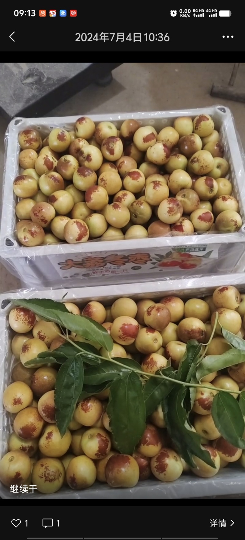大荔冬枣