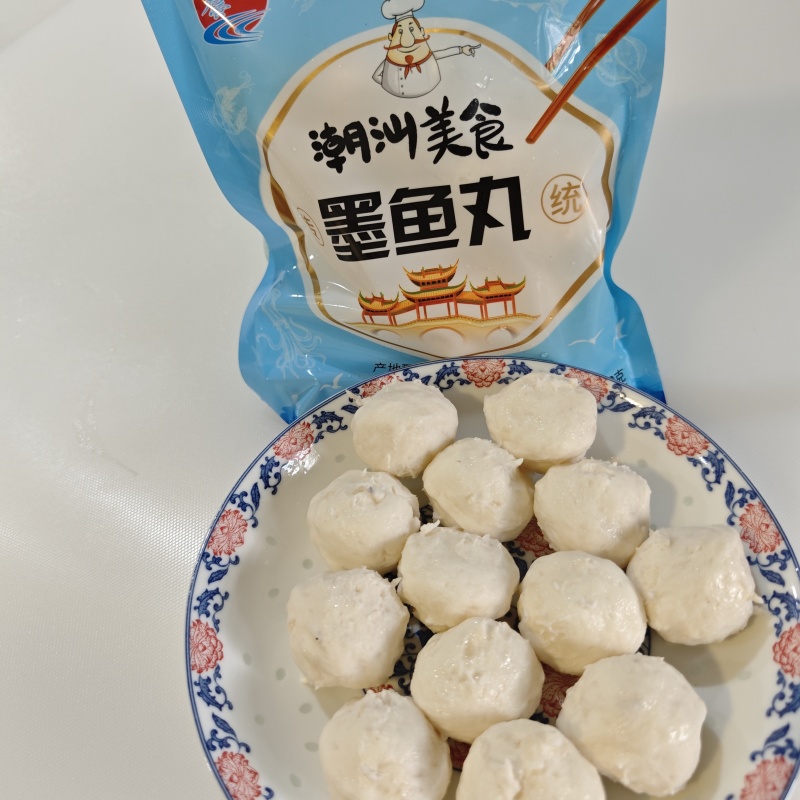 广东粤东沿海纯野生鱼肉制作的鱼丸