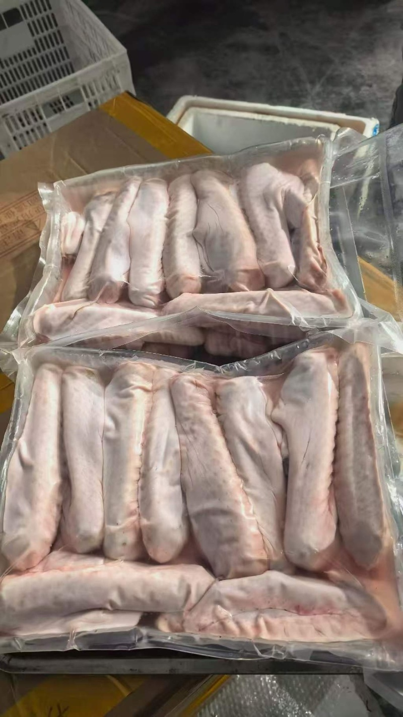 潮汕生鲜狮头鹅翅现杀冷冻生鹅翅卤味食材