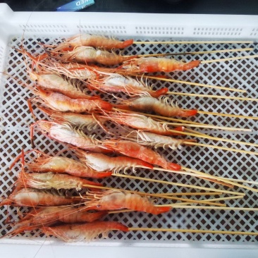 罗氏虾串串虾