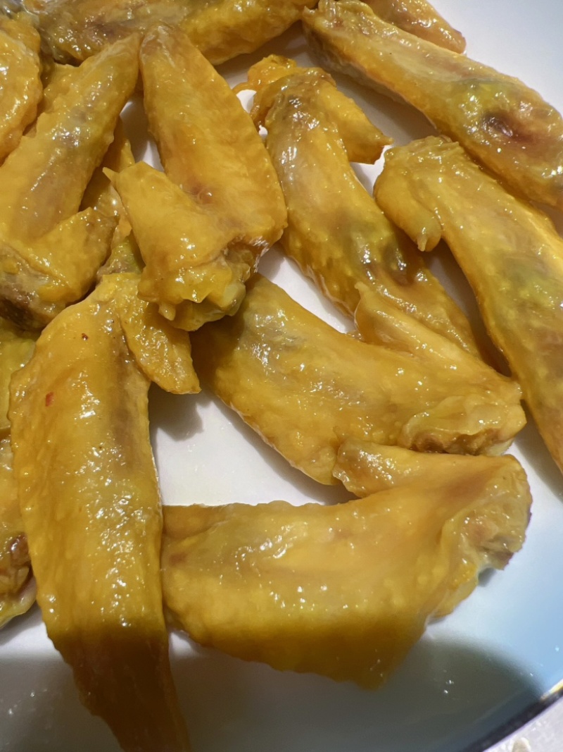 盐焗鸡翅尖地摊电商批发即食盐焗翅尖卤味鸡鸡翅