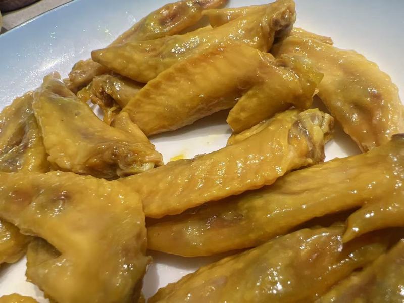 盐焗鸡翅尖地摊电商批发即食盐焗翅尖卤味鸡鸡翅鸡尖
