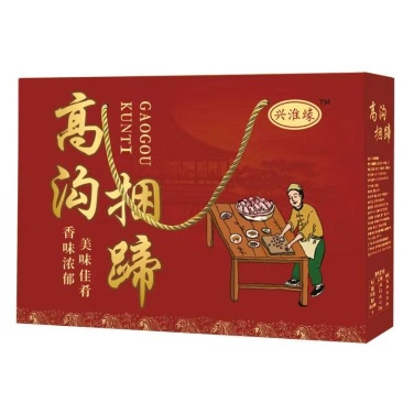 高沟捆蹄肉皮水晶捆蹄卤味熟食五香味礼盒240克X4根