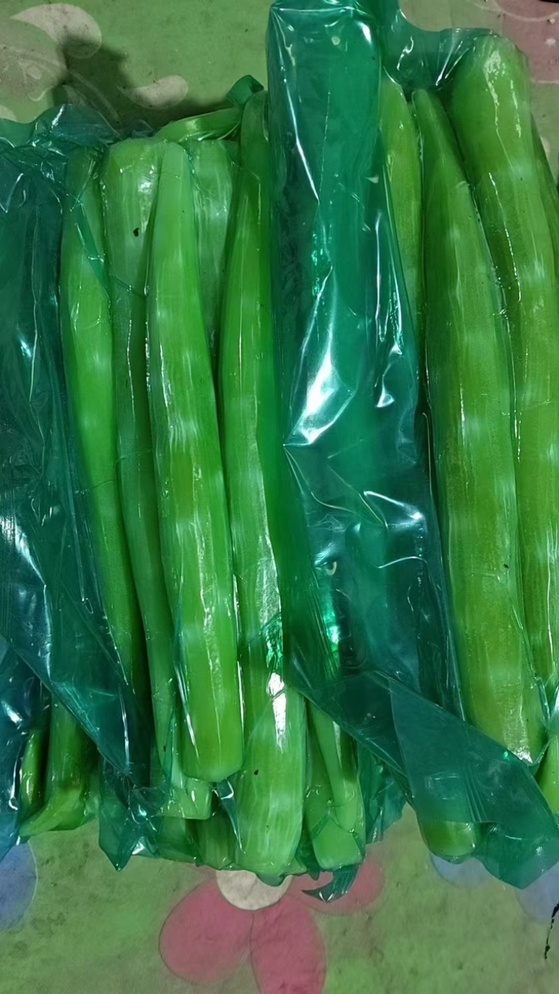 莴笋莴苣肉去皮莴笋杆真空包装厂地直供