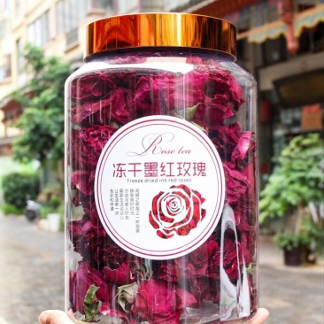 冻干玫瑰茶叶礼盒