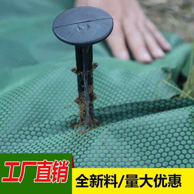 防草布地钉园艺固定钉果园农用塑料钉子圆头地膜通用型除草布地钉