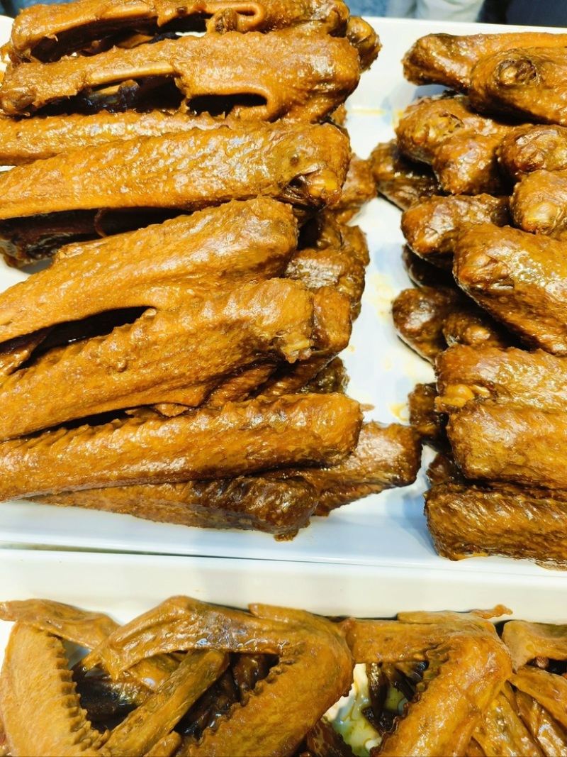 【卤味】卤鹅翅全熟食可对接商超市场餐饮店品质优欢迎咨询