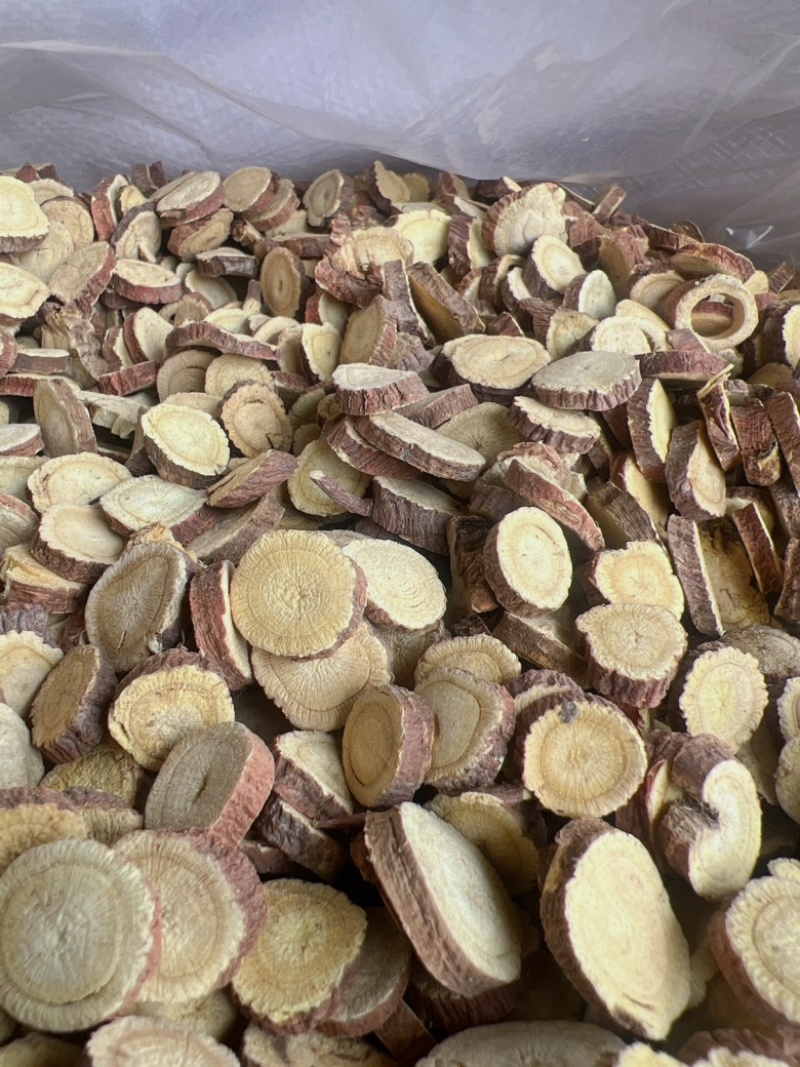 甘草地摊电商批发甘草片甘肃大圆红皮甘草片甘草片甘草干