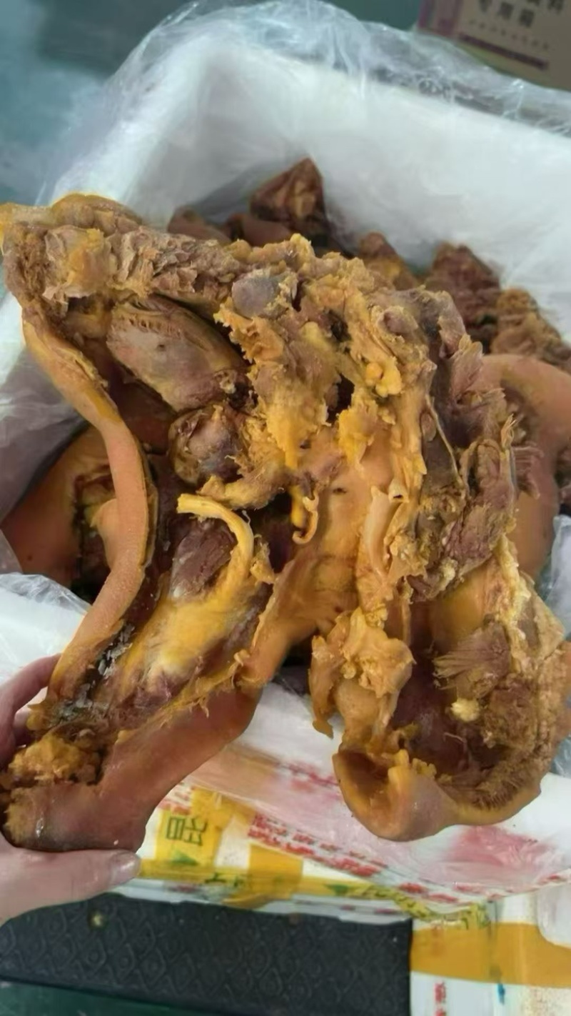 【卤味】猪头肉全熟熟食可对接餐饮店商超宴席酒楼大量供