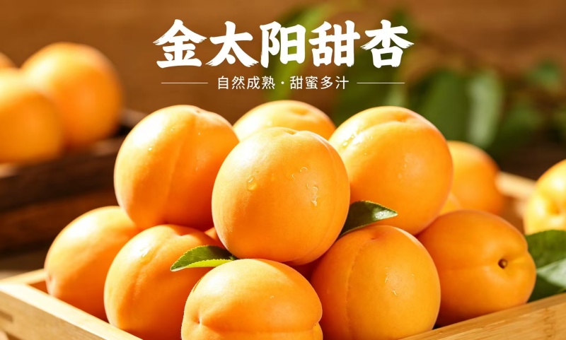 四川金太阳甜杏高山富晒大量上市现货供应每天现摘现发